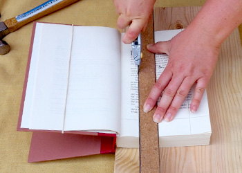 Cutting the pages